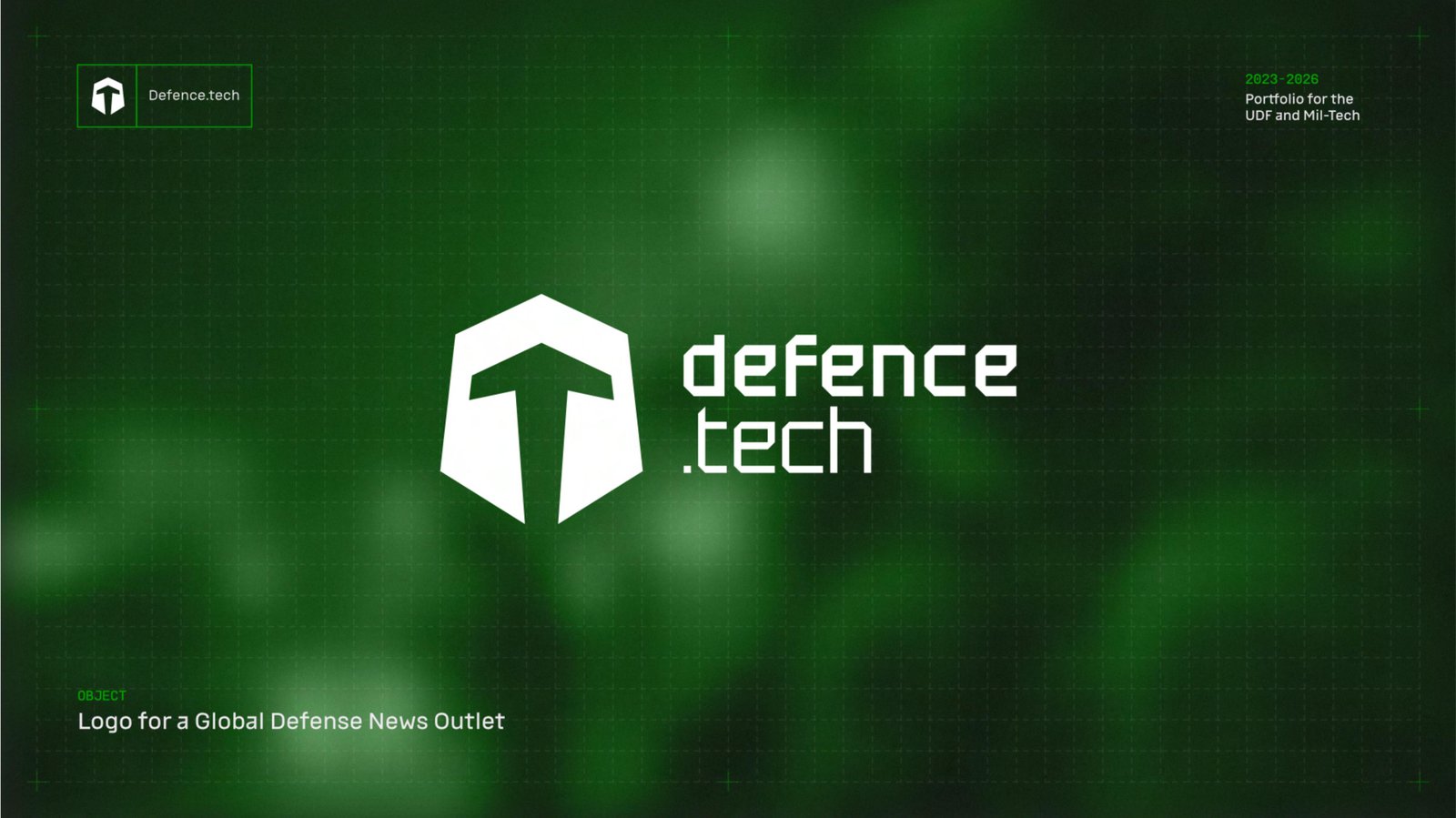Logotype for a global defense news outlet